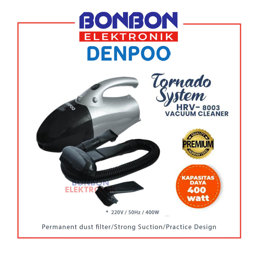 Denpoo Vacuum Cleaner HRV 8003 / HRV8003 Penyedot Debu