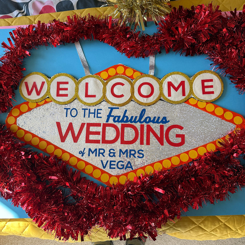 Thumbnail: Las Vegas Personalised wall hanging