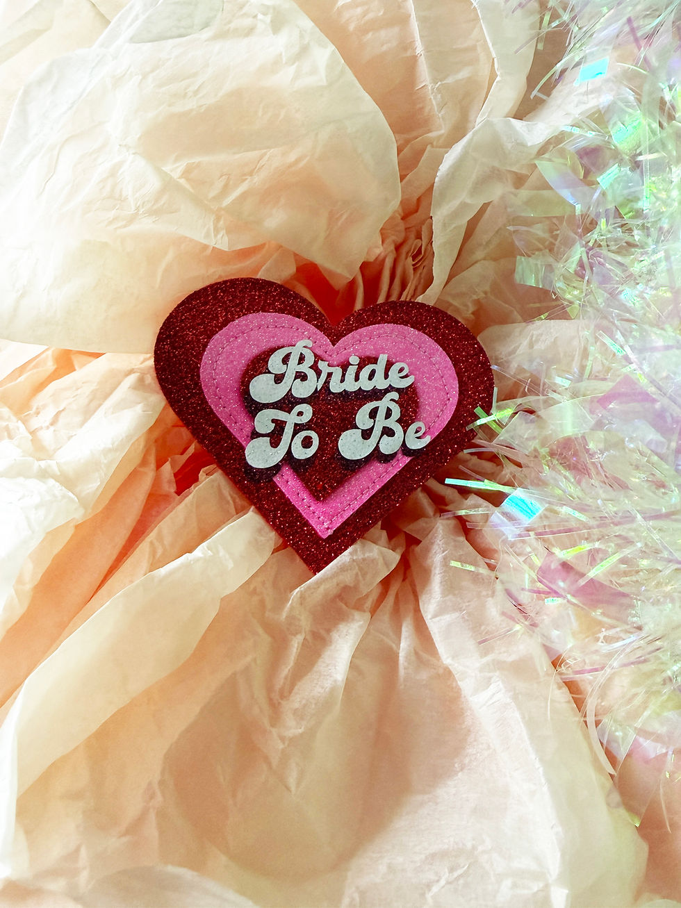 Thumbnail: Bride To Be Badge -  Wedding Pin Badge - Hen party Badge