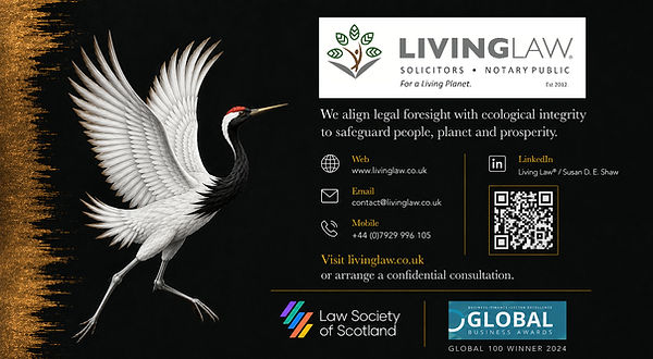 Aurum Crane with Living Law Contact Information
 