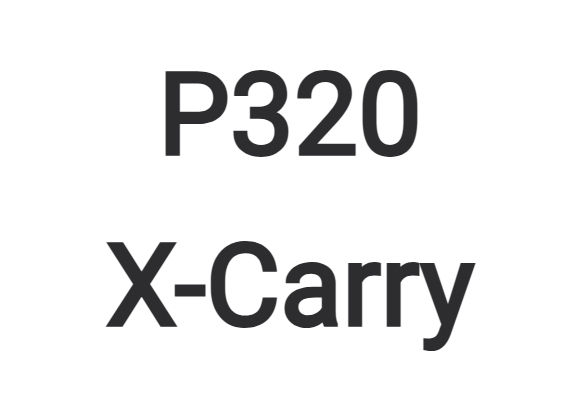 SIG P320 X-Carry Holsters