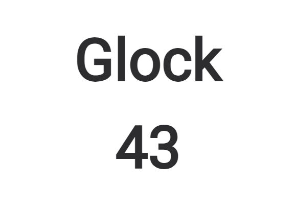 Glock 43 Holsters