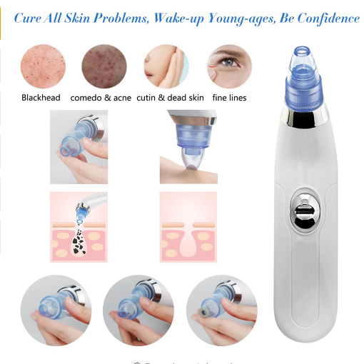 Electric Blackhead Remover Facial Cleansing Device
