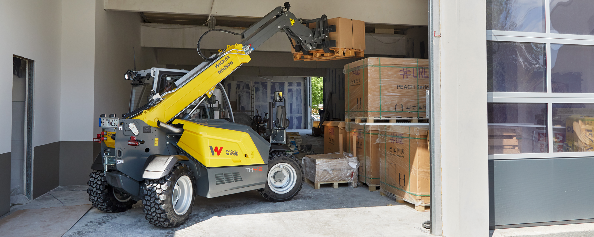 Chariot télescopique TH412