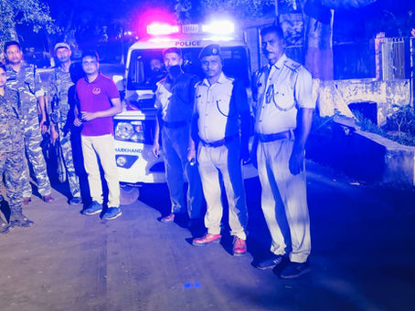 डोंगवपोसी में अपराध पर लगाम, आरपीएफ और पुलिस की संयुक्त रात्रि गश्ती से बढ़ी सुरक्षा