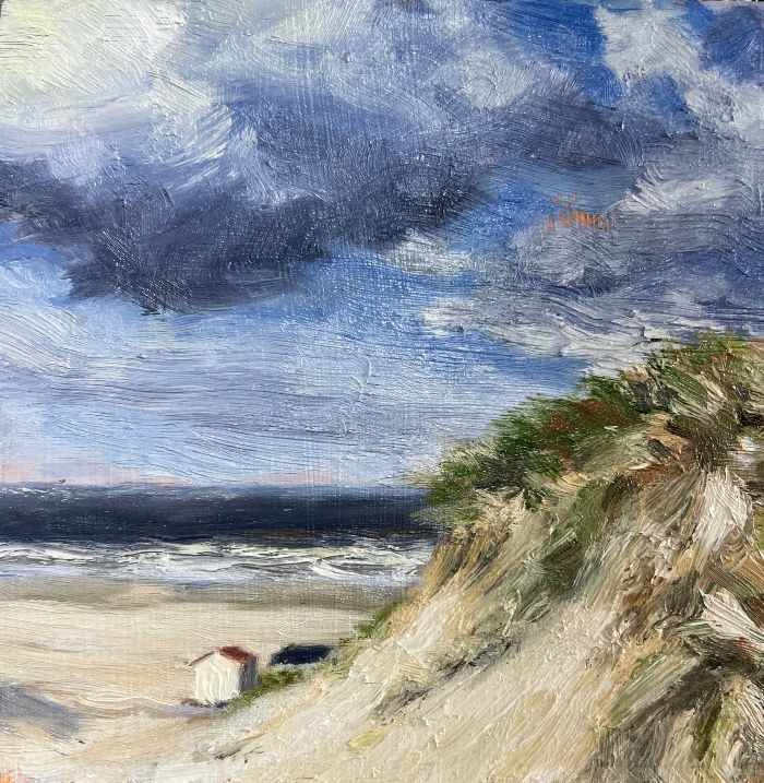 Strandhuisjes bij Paal 9, Marleen Bakker