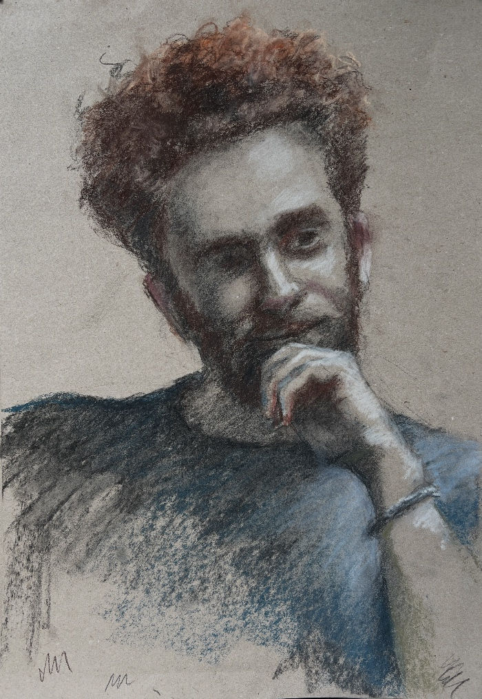 Portret Bram, Marleen Bakker