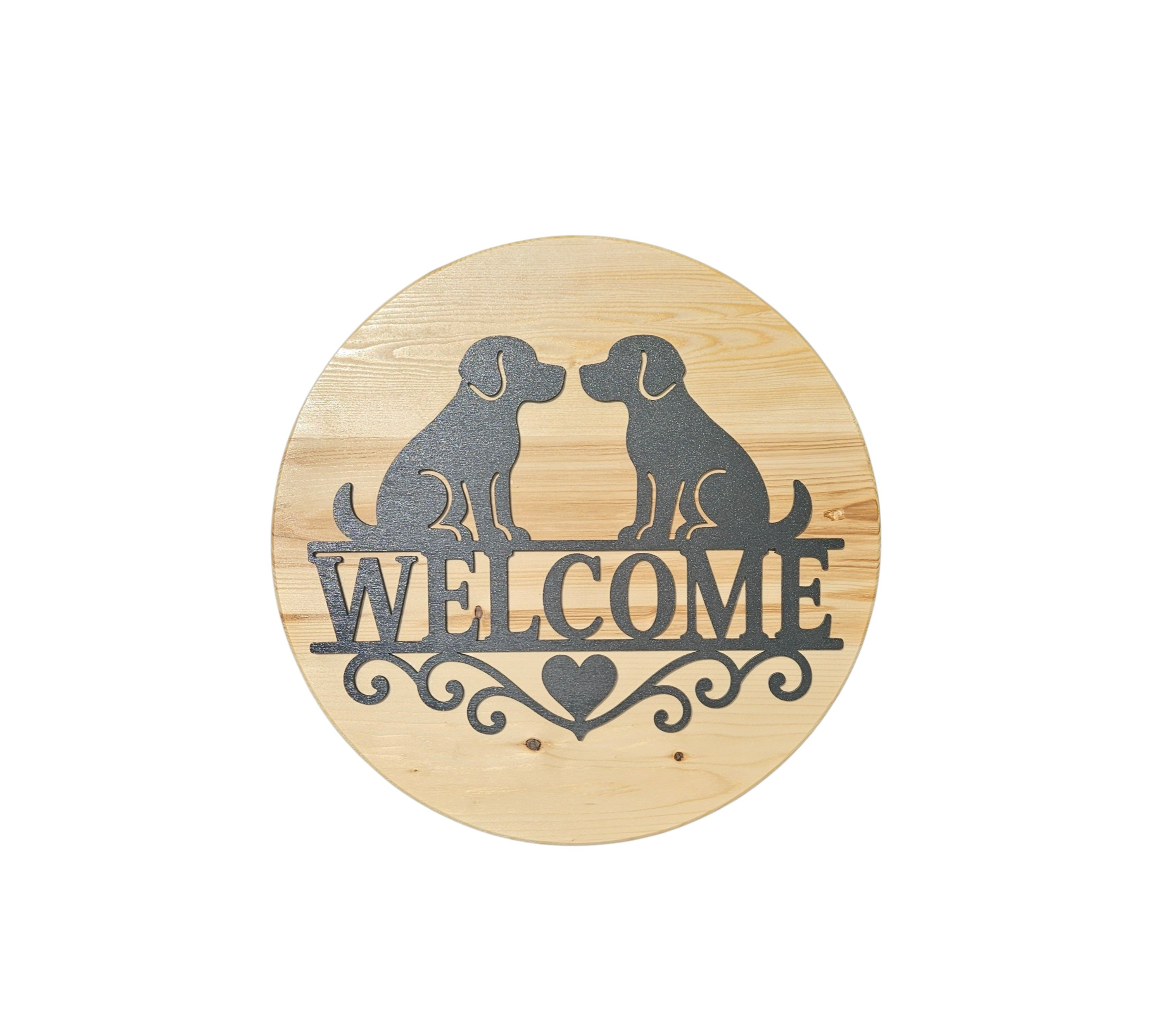 Dog Lover's Welcome Sign