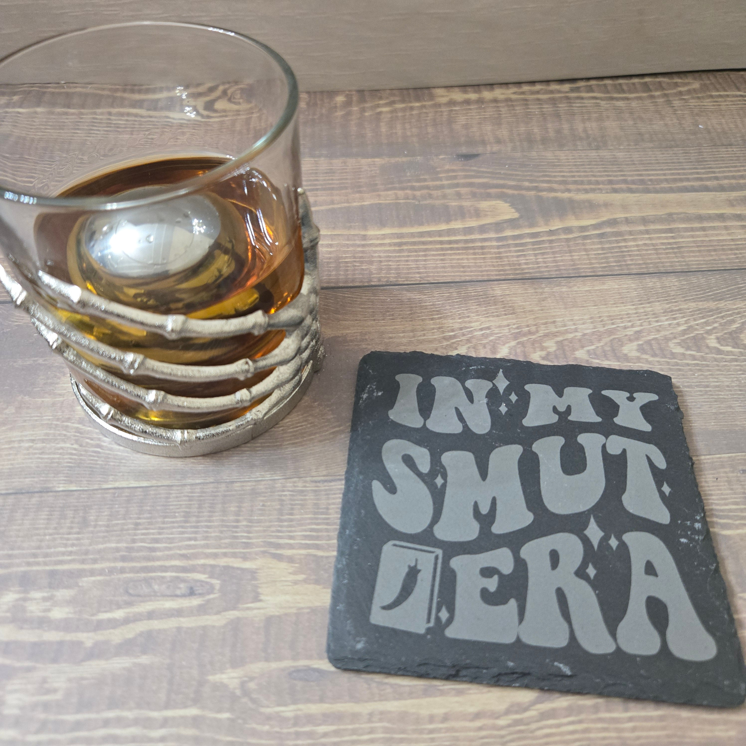 In My Smut Era Slate Coasters