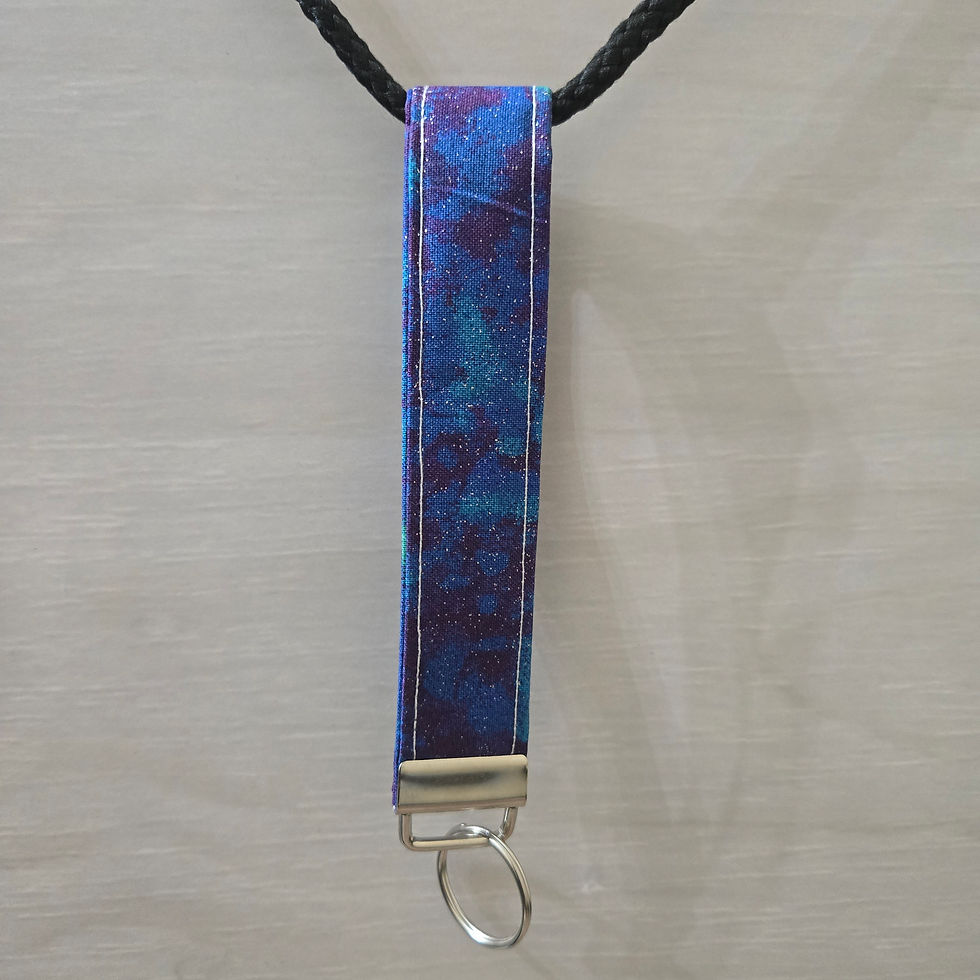 Thumbnail: Glitter Galaxy Wristlet