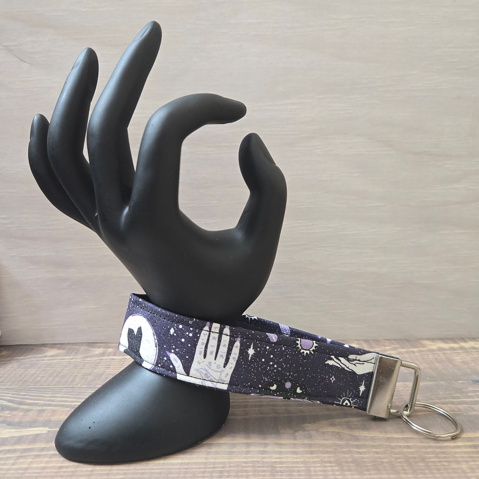 Glitter Psychic Wristlet