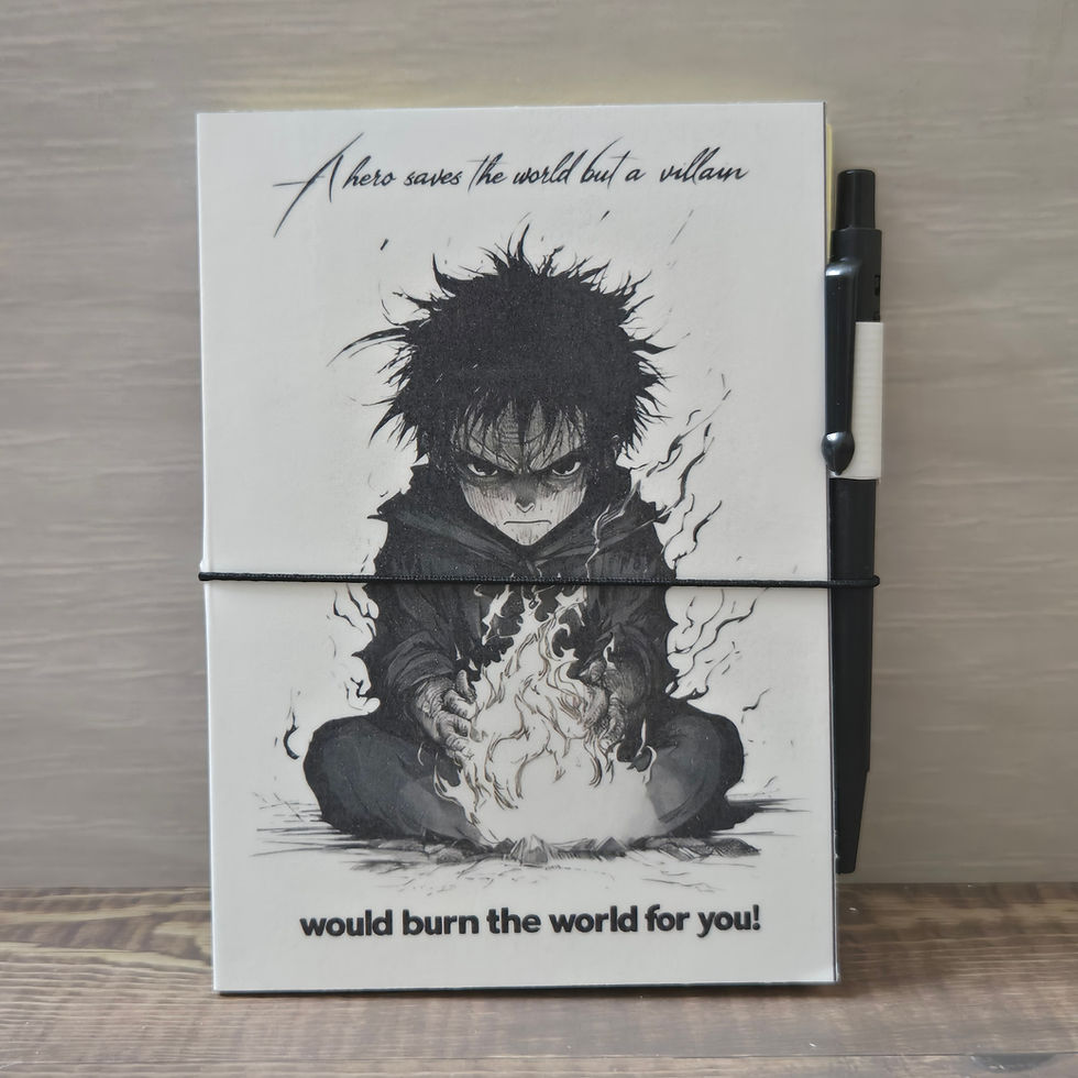 Burn The World Pocket Notebook