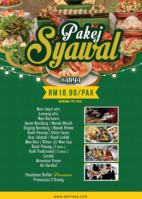 Katering Raya Deliraa - Pakej Syawal