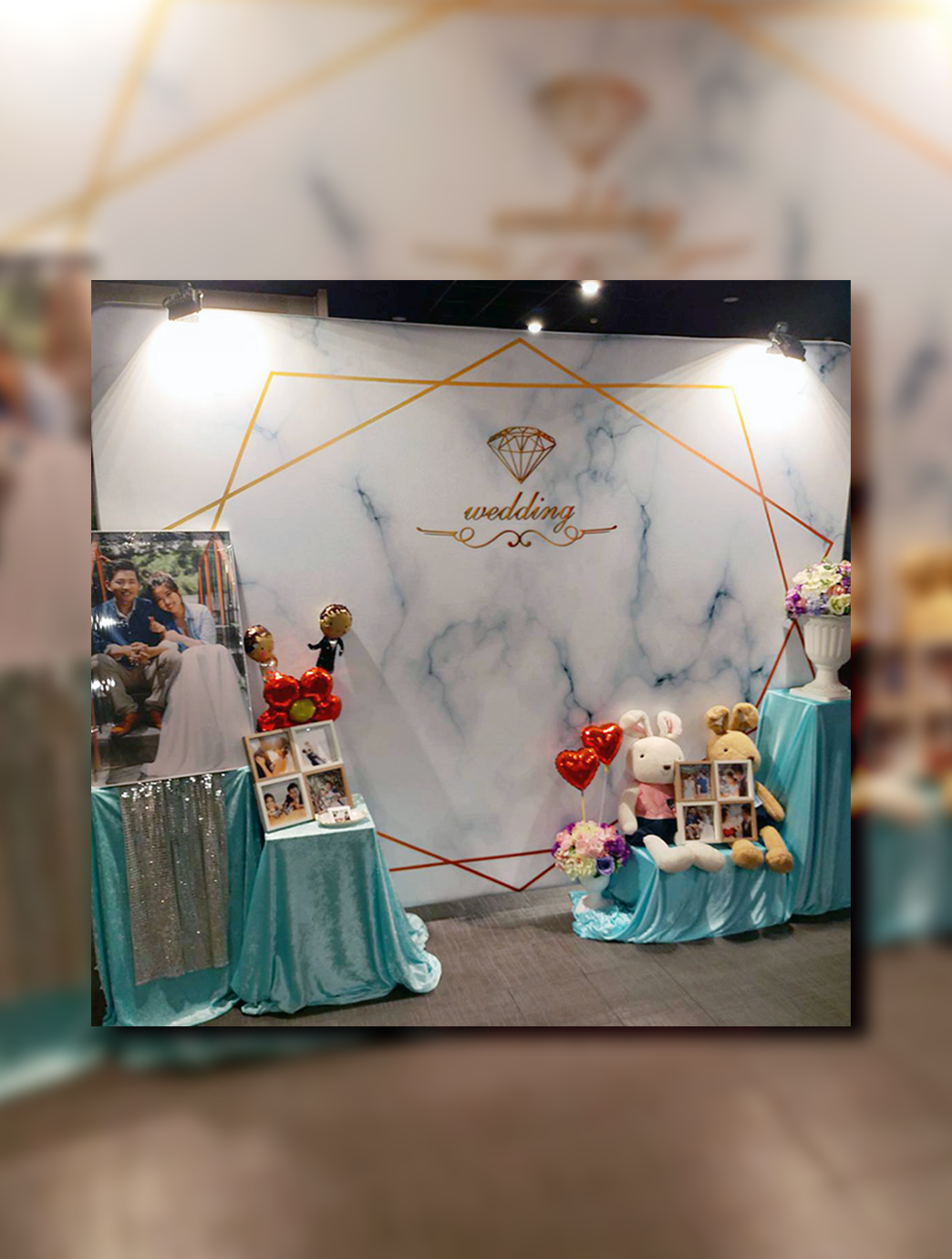 婚禮/記者會展板