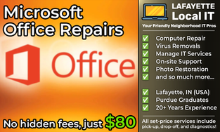 Microsoft Office Repairs