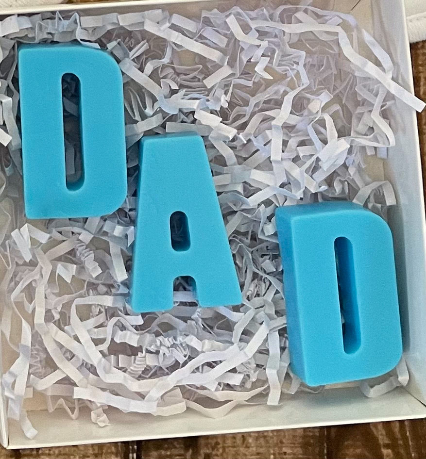 Dad Letter Soap