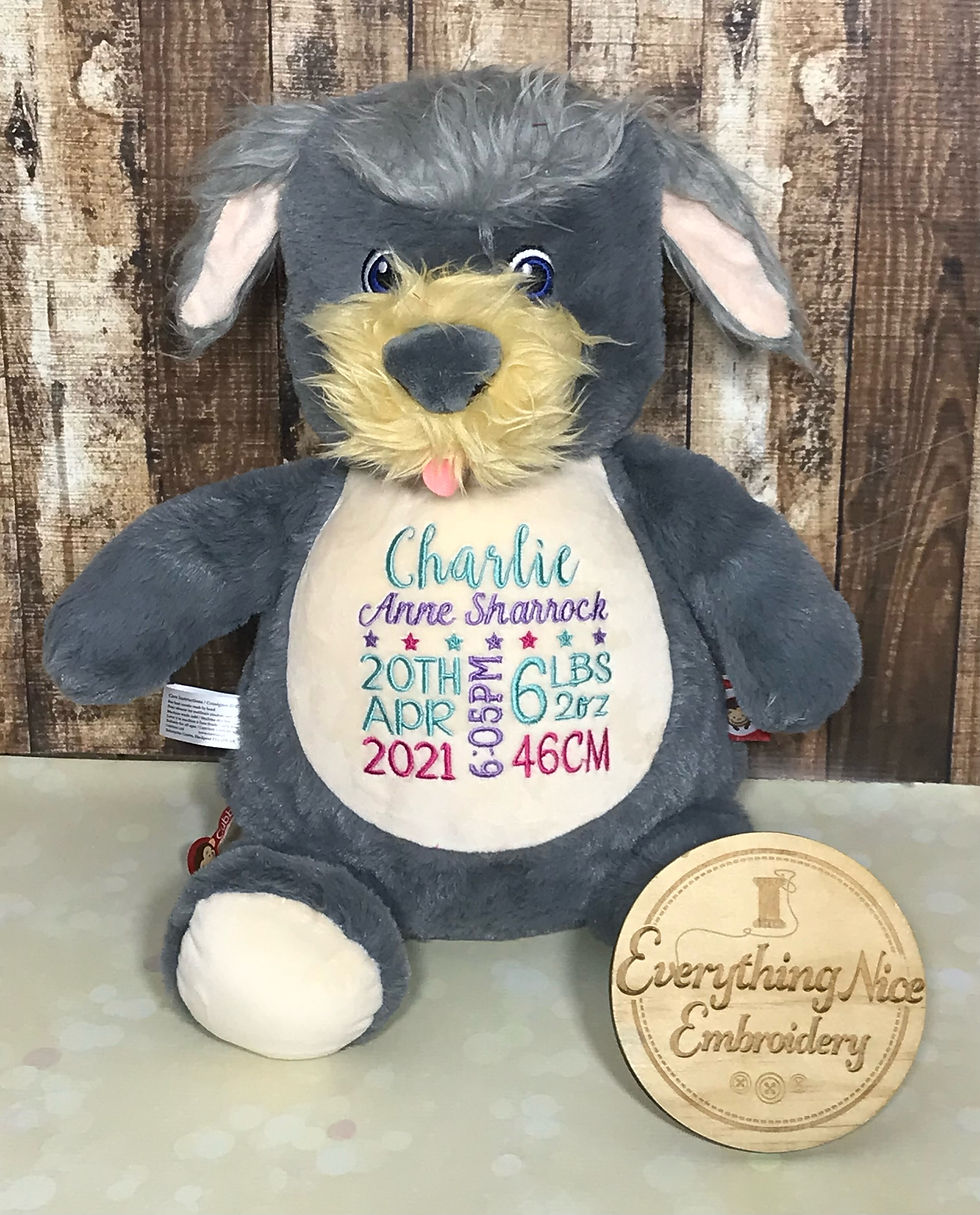 Personalised Terrier Dog - Girl