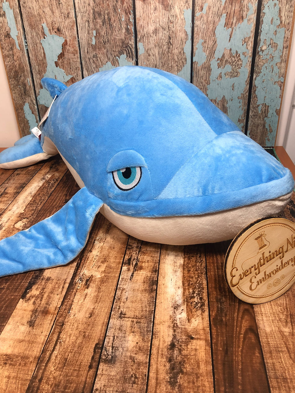 Personalised Whale Jumbo