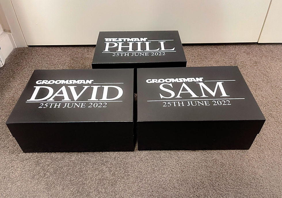 Bestman Annoucement Box Top