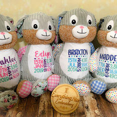 Personalised  Custom Embroidered Teddy Bears