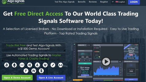AlgoSignals:AI和大數據分析的頂尖金融市場信號提供者