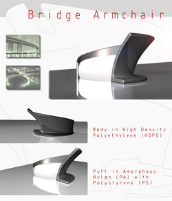 Bridge Armchair by Frayha Design