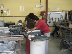 Fase Prototipagem - Fibra e resina