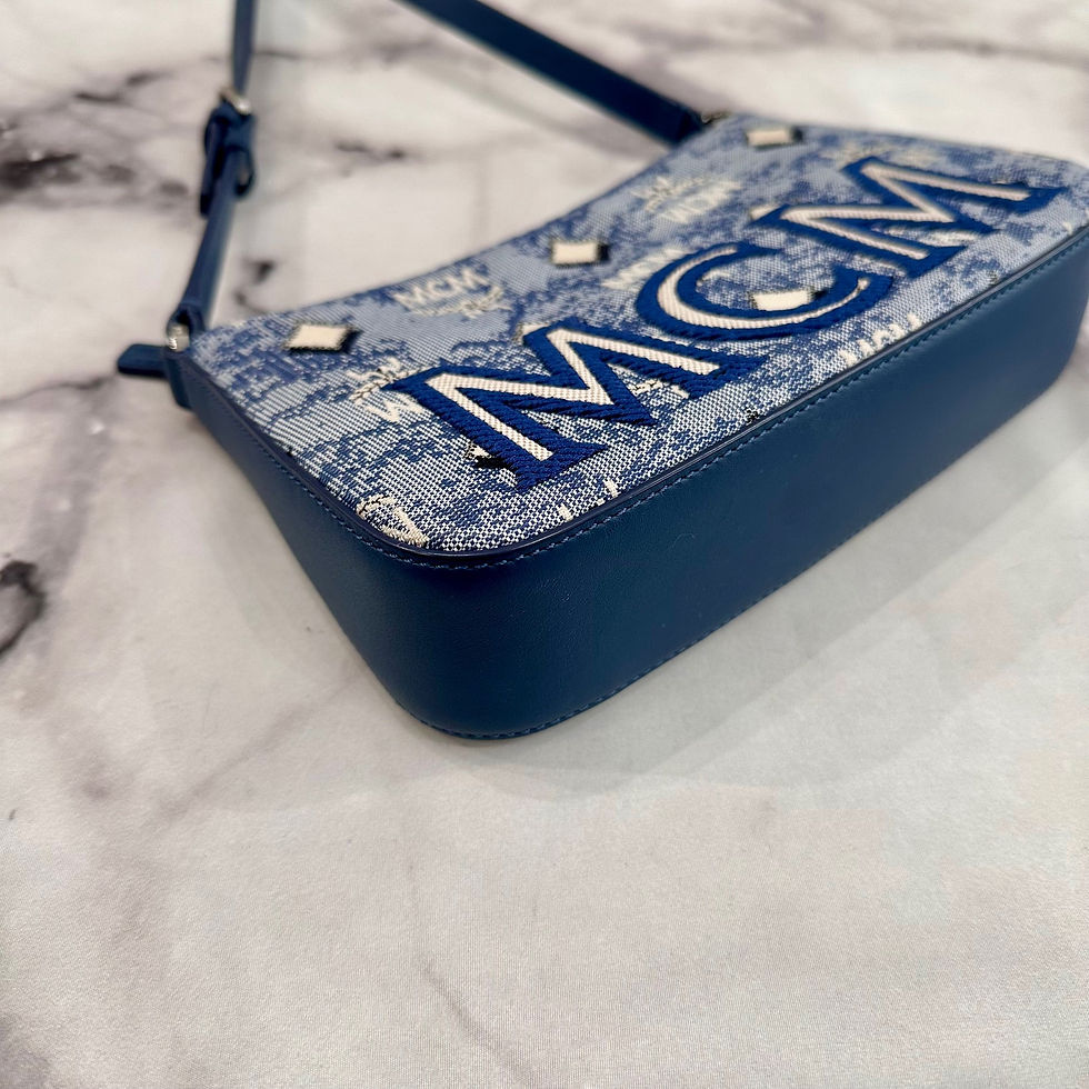 Thumbnail: MCM Mini Jacquard Bag