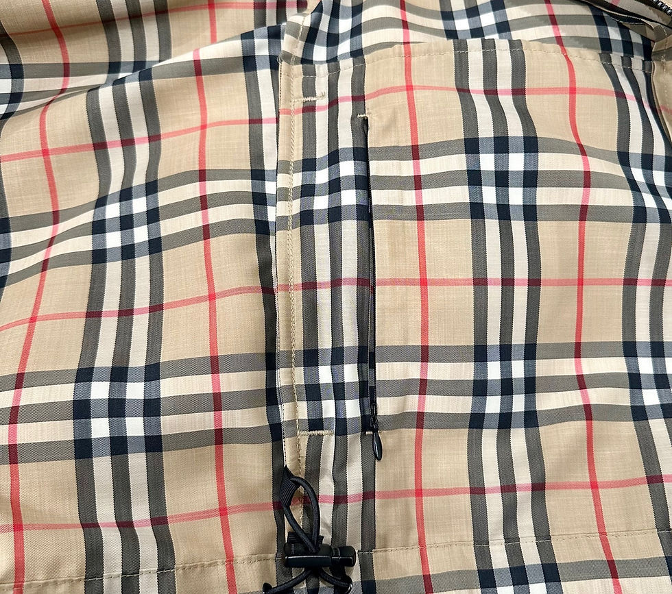 Thumbnail: Burberry Check Windbreaker