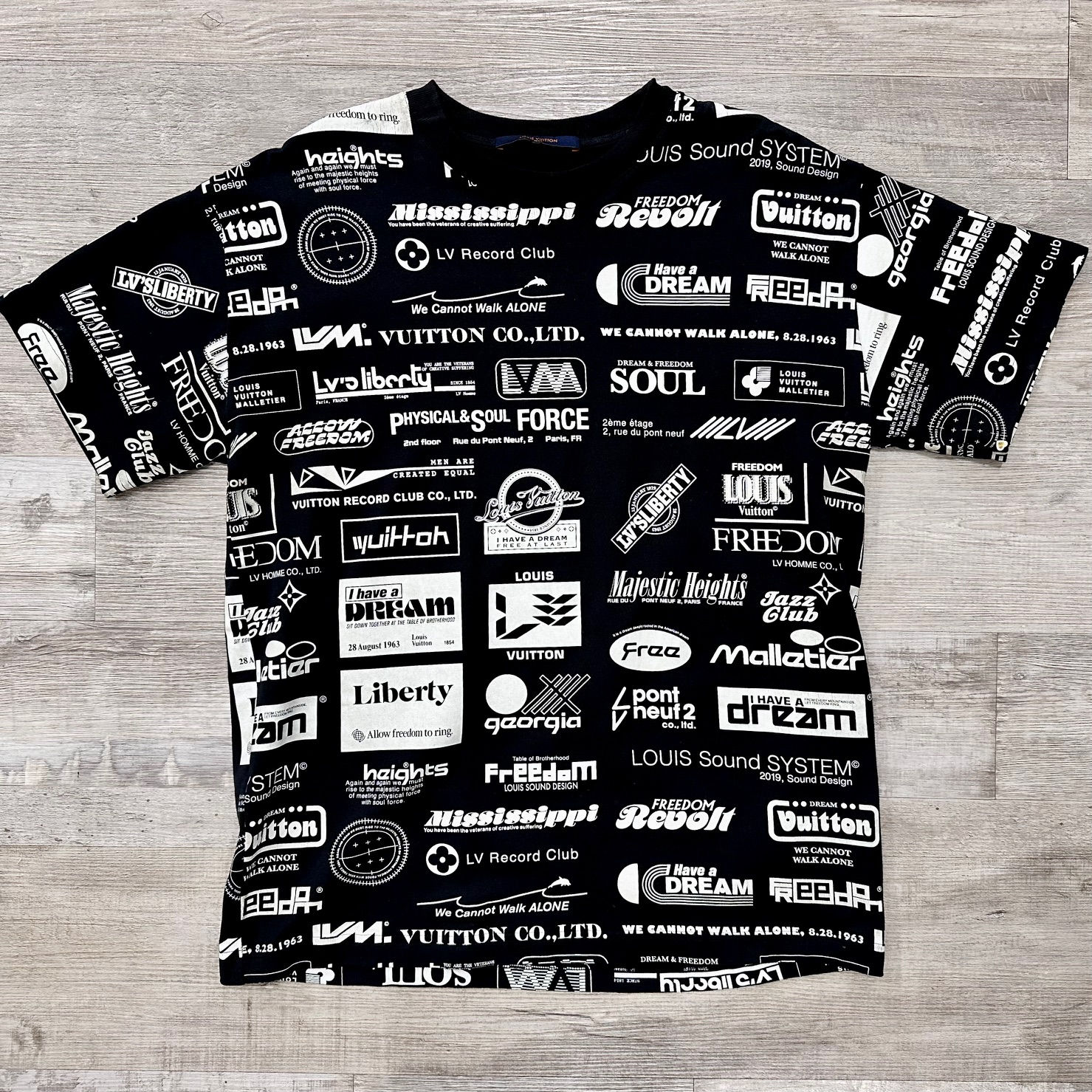 Louis Vuitton All Over Printed T-Shirt