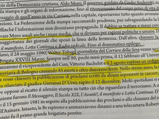 ITALIA Stragi. Il revisionismo storico del governo di destra destra