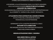 ANTIFASCISMI. Antifa fermato a Parigi. L'Ungheria lo cerca