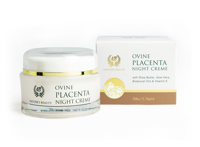 Ovine Placenta Night Crème With Shea Butter, Aloe Vera, Botanical Oils & Vitamin