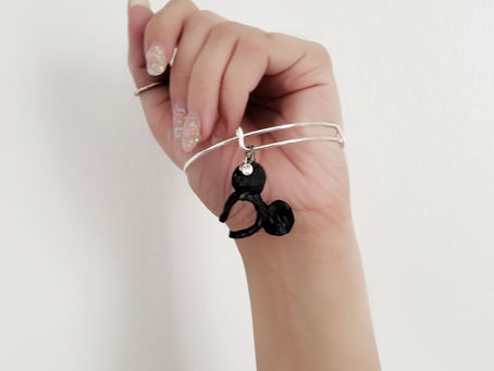 DIY Mickey Headband Bangle