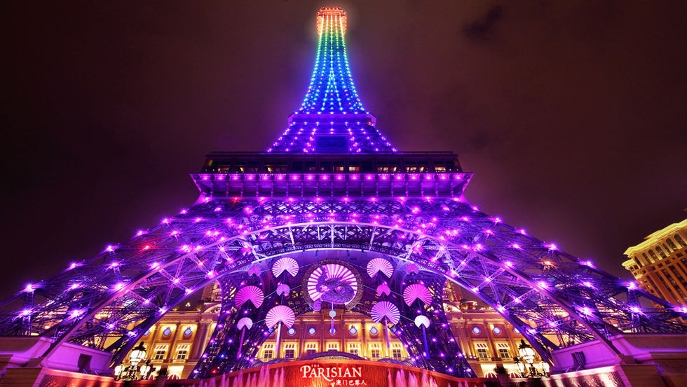 Parisian Tower Show at Eiffel Tower 