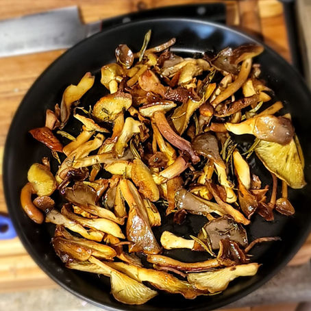 Oven Roasted Crispy Mushrooms