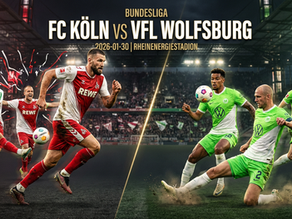 Featured Matchup | 🇩🇪 Bundesliga | FC Köln vs VfL Wolfsburg|🗓️ January 30 2026 | 🏟️ RheinEnergieStadion