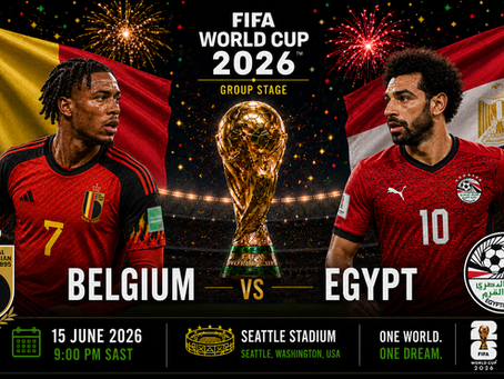 Featured Match-Up | π FIFA World Cup 2026 | π§πͺ Belgium vs πͺπ¬ Egypt | ποΈ 15 June 2026 | ποΈ Seattle Stadium