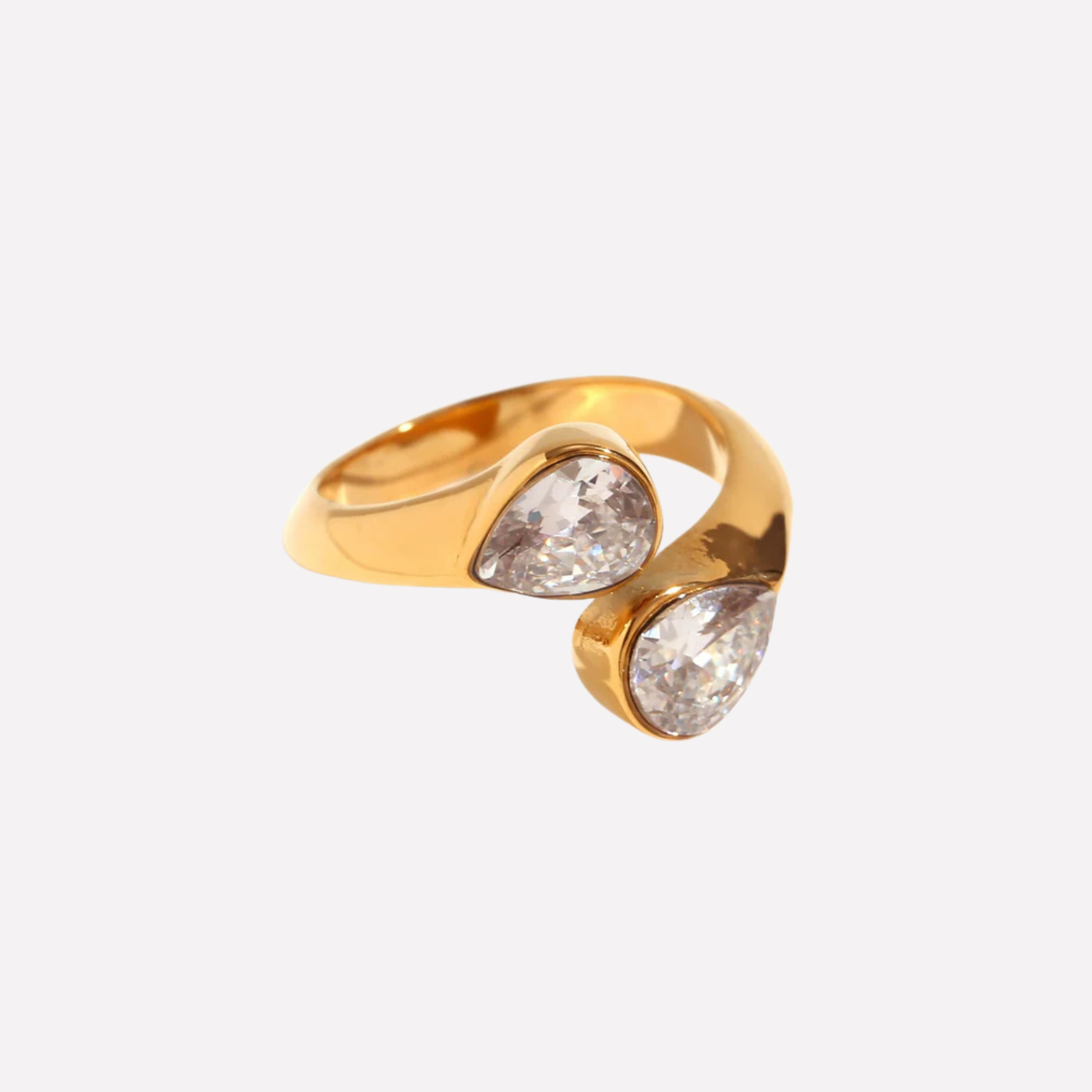 ZERMATT – Golden Ring with Double Crystal