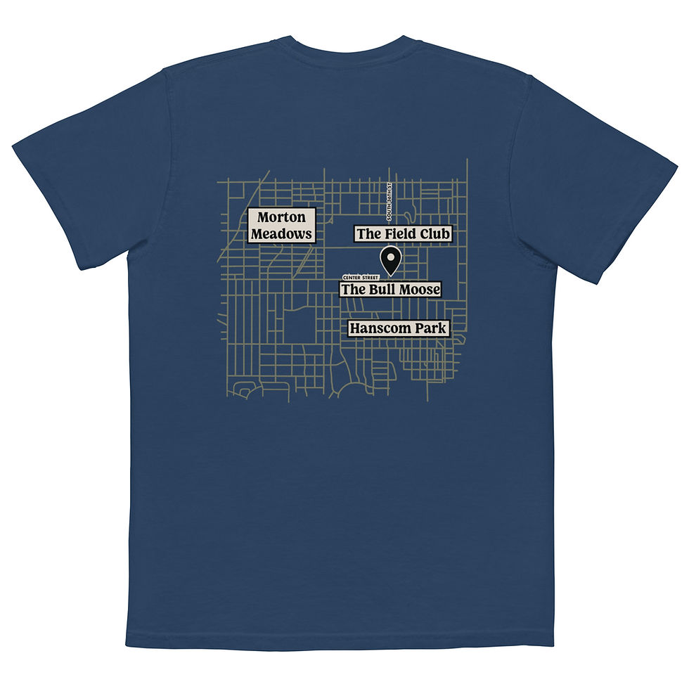 Thumbnail: Unisex garment-dyed pocket t-shirt
