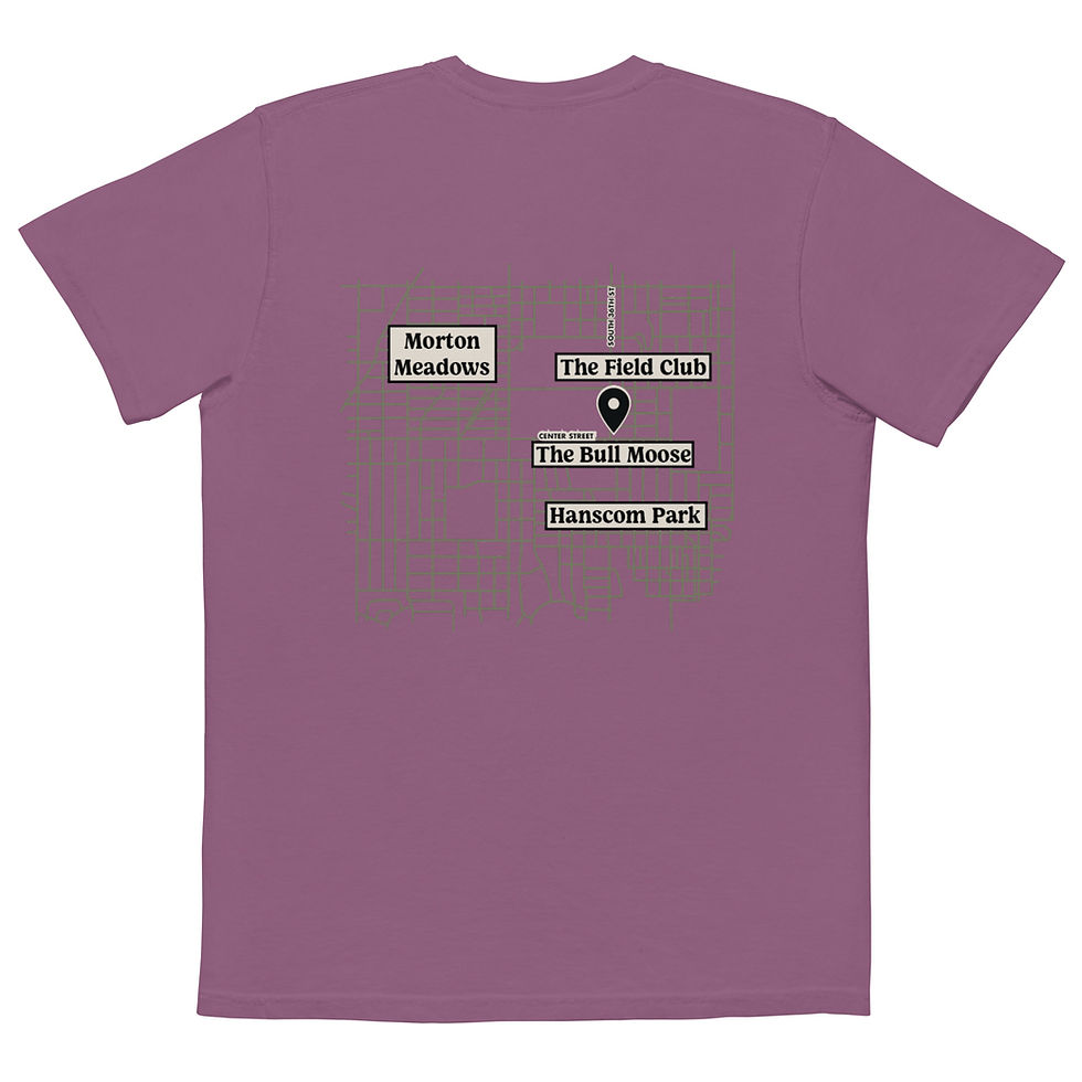 Thumbnail: Unisex garment-dyed pocket t-shirt