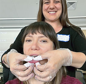 Sierra at Walt Fritz training