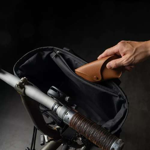 Wotancraft Pioneer Mini Basket Bag Black Brompton