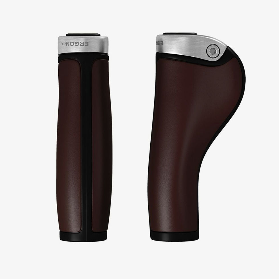 BROOKS ブルックス ERGON GP1 LEATHER GRIPS Brooks Ergon GP1 Ergonomic Leather Grips | 808 Cycles