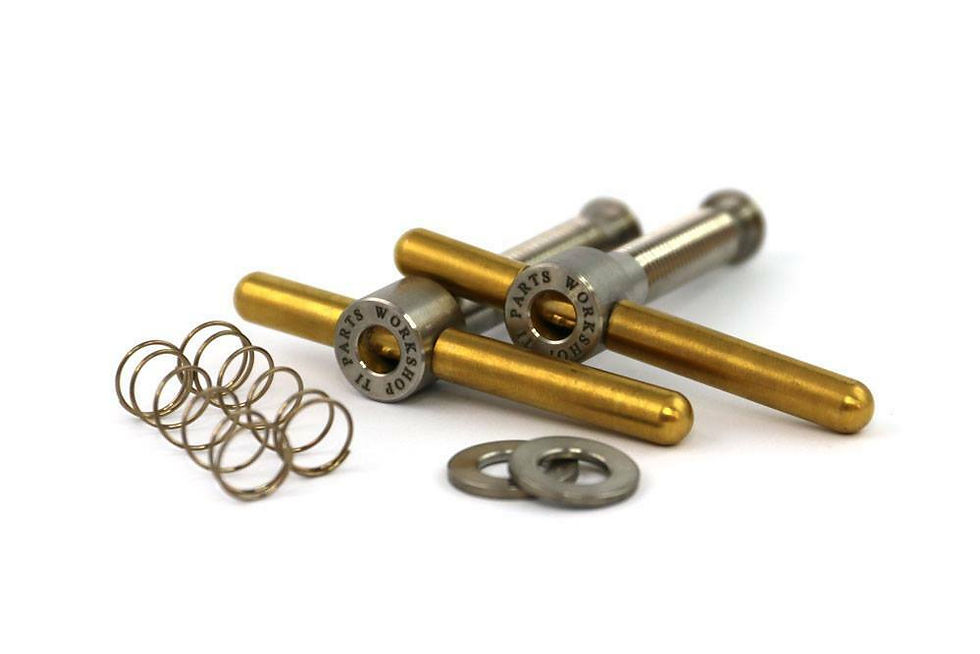 Imej kecil: Ti Parts Workshop Titanium Hinge Clamp Lever