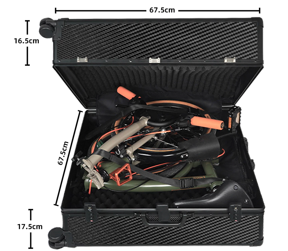 縮圖：XXF Bicycle Box for Brompton (Carbon)