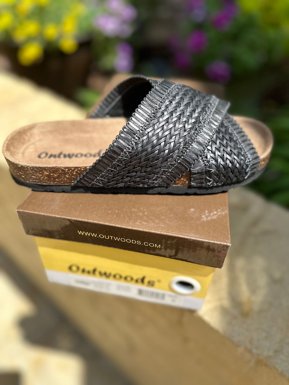 Thumbnail: Black Woven Sandal
