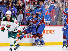Avalanche Rally From Three Goals Down, Eliminate Wild in Overtime Thriller.