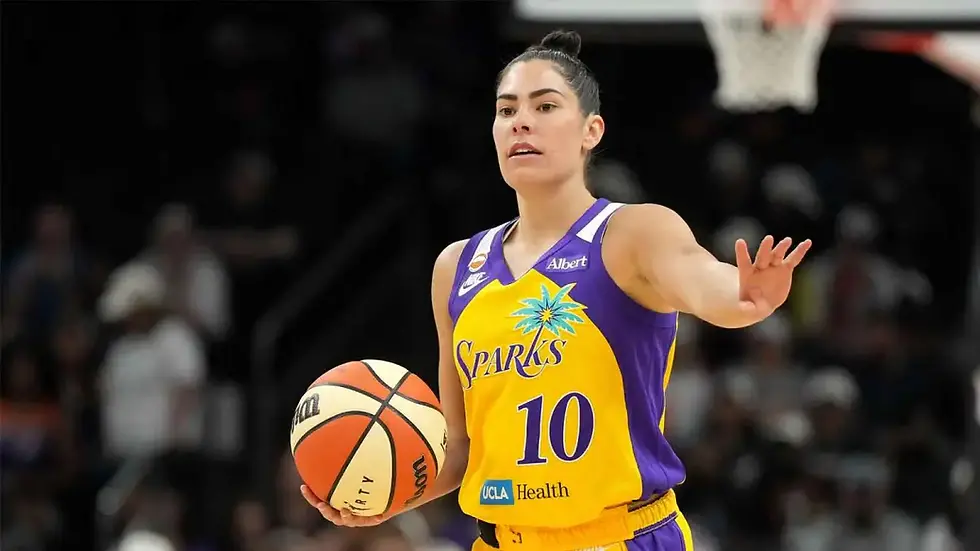 Kelsey Plum Suffers Ankle Sprain, Sparks Star to Miss at Least One Week.