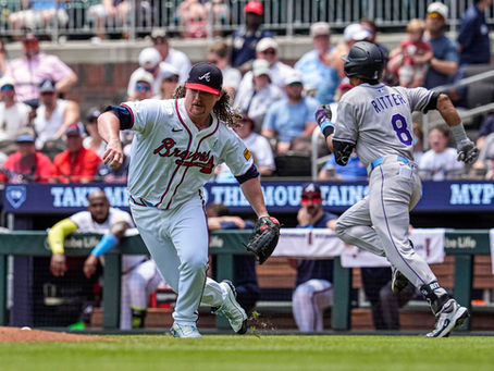 Ozuna, Harris Power Braves to 12-4 Comeback Win Over Rockies